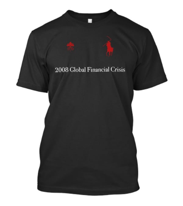 2008 Global Financial Crisis UBS Credit Suisse Polo Rider T-Shirt