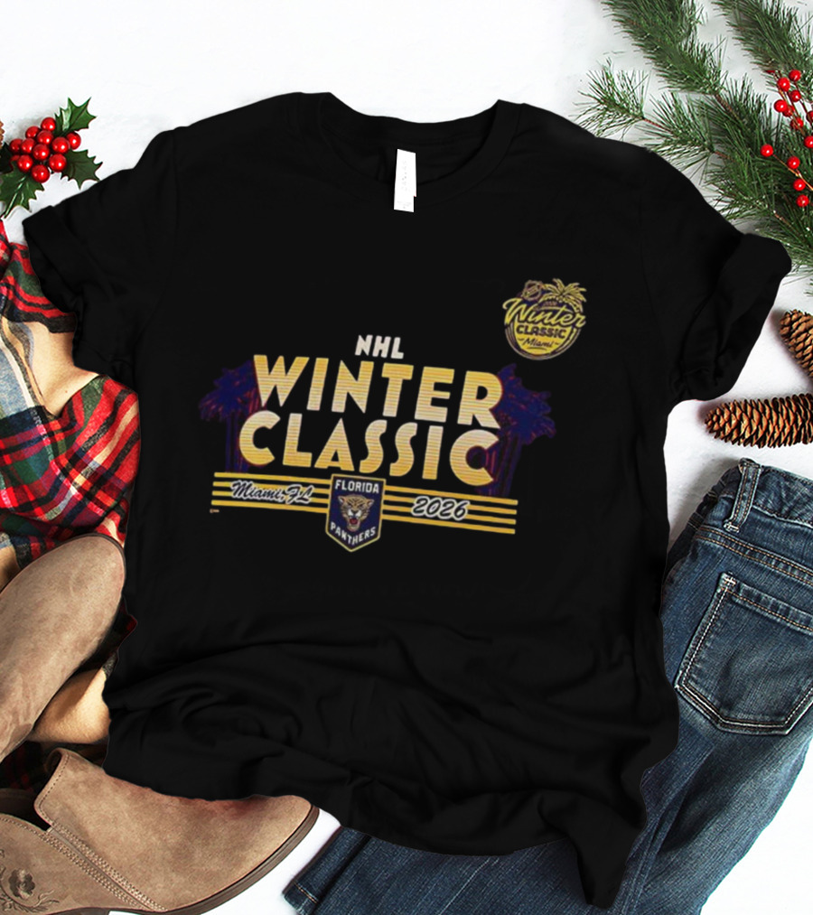 NHL Winter Classic 2026 Miami FL Florida Panthers T-Shirt