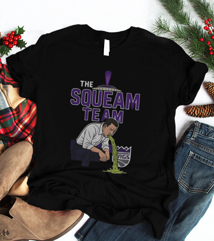 Sacramento Kings The Squeam Team Basketball 2025 T-Shirt