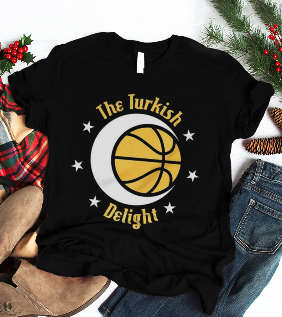 Houston Rockets The Turkish Delight Basketball Crescent Moon And Stars T-Shirt