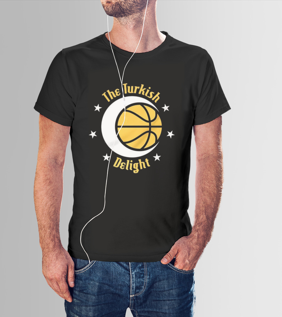 Houston Rockets The Turkish Delight Basketball Crescent Moon And Stars T-Shirt