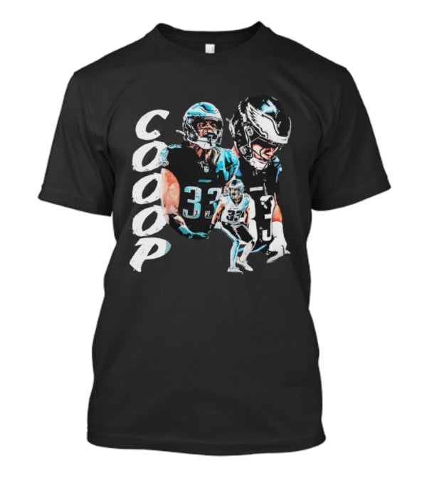 Philadelphia Eagles Coop 33 Football Player T-Shirt
