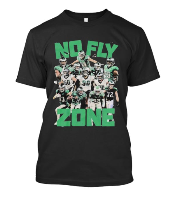Philadelphia Eagles No Fly Zone Players Team Spirit T-Shirt