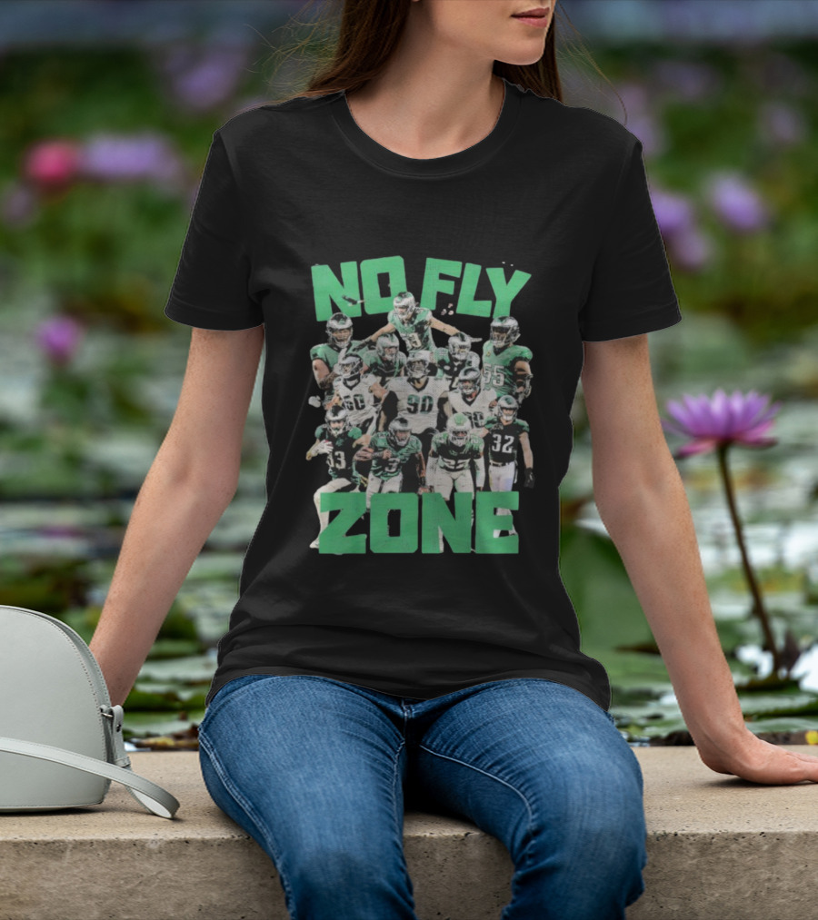 Philadelphia Eagles No Fly Zone Players Team Spirit T-Shirt
