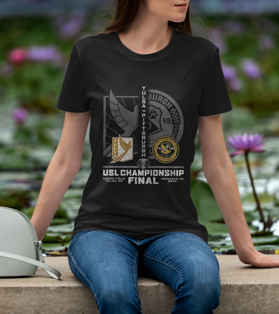 Tulsa Vs Pittsburgh USL Championship Final 2025 T-Shirt