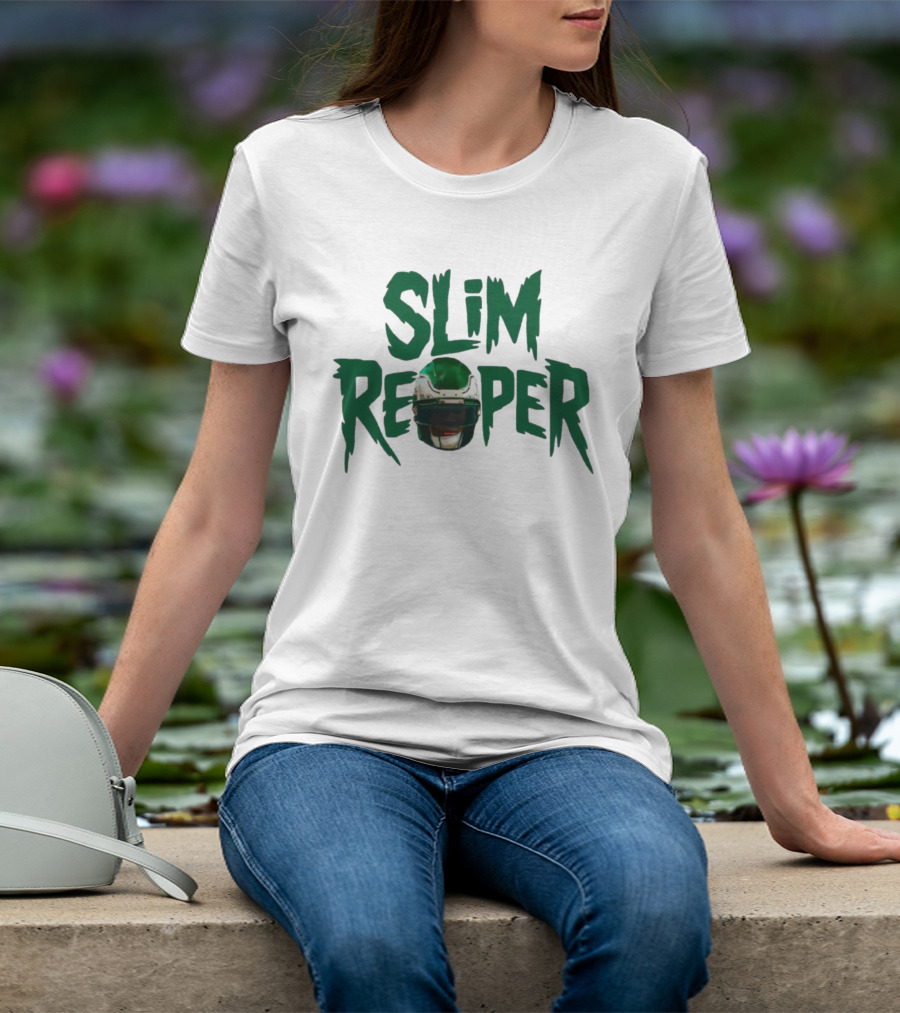 Philadelphia Eagles Slim Reaper Helmet T-Shirt