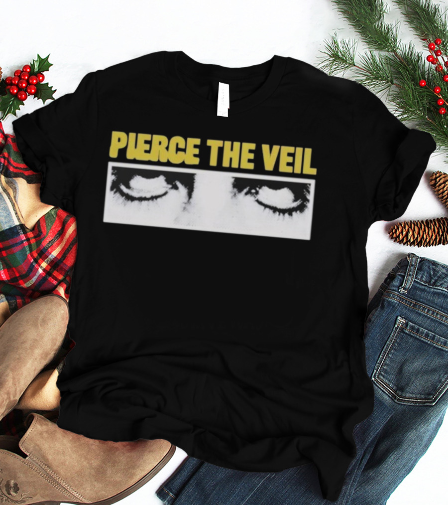 Pierce The Veil Eye Box Eyes Closed Band Merch T-Shirt