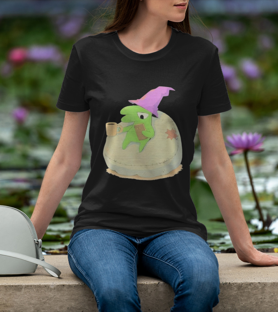 Smiling Friends Glep Vintage Witch Hat Cozy Moment T-Shirt