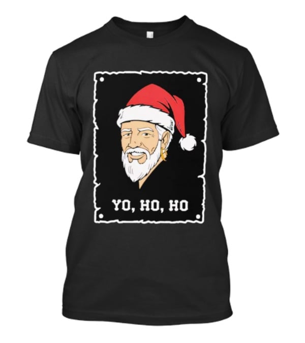 Santa Pirate Christmas Yo Ho Ho T-Shirt