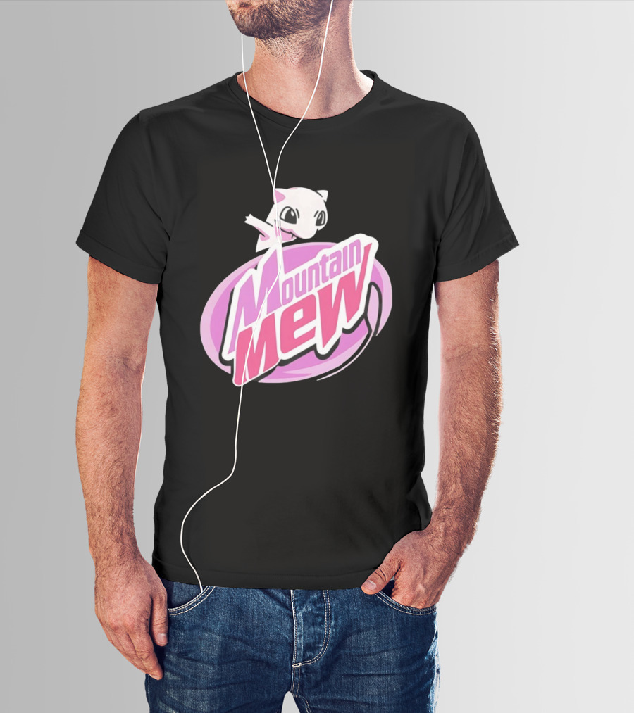 Mountain Mew Cat Pokémon T-Shirt