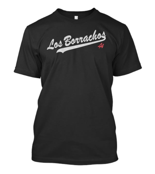 Los Borrachos Dodgers 44 Baseball 2025 T-Shirt