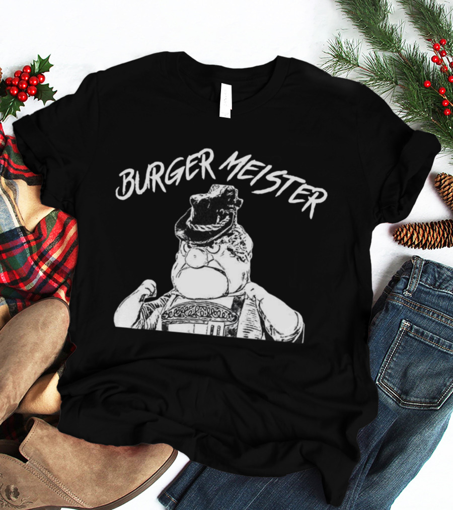 Burgermeister Meisterburger Santa Claus Is Comin’ To Town 1970 Character Illustration T-Shirt