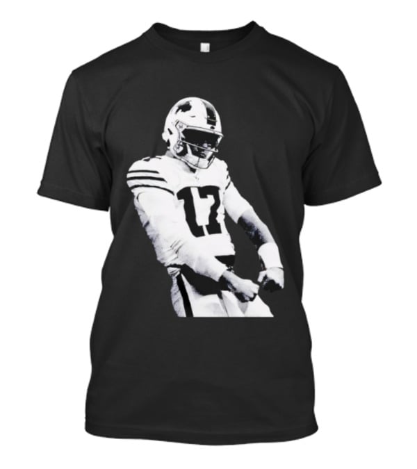 Buffalo Bills Flex Hey-ey-Ey-ey Number 17 Football Celebration T-Shirt