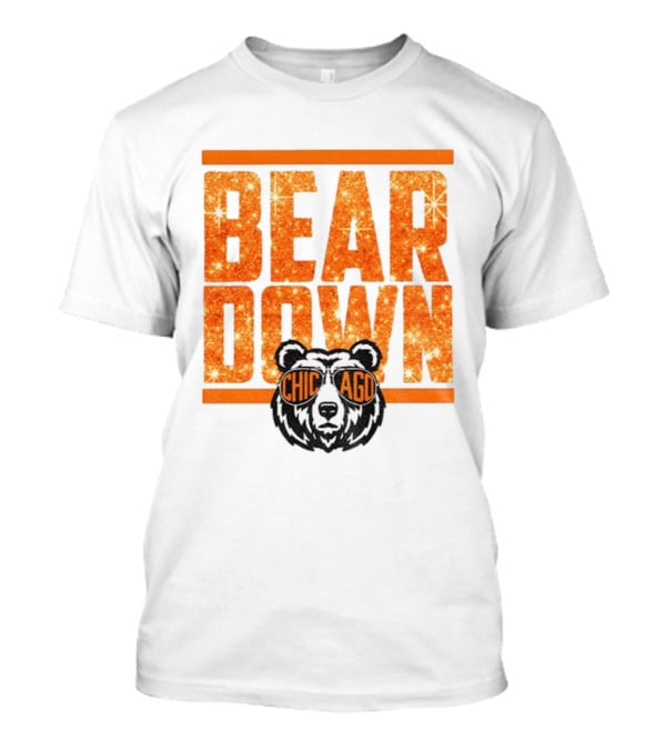 Bear Down Chicago Bears Mascot NFL Football Good Better Best T-Shirt