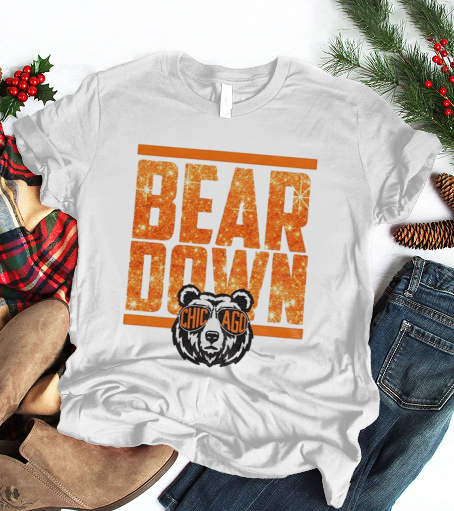 Bear Down Chicago Bears Mascot NFL Football Good Better Best T-Shirt