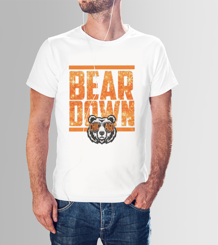 Bear Down Chicago Bears Mascot NFL Football Good Better Best T-Shirt