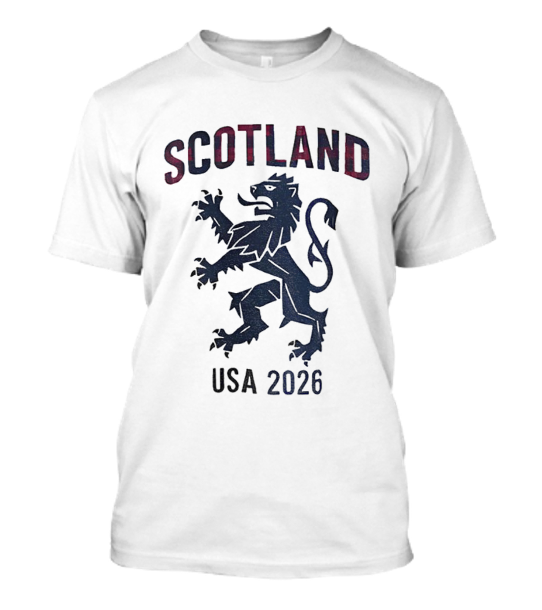 Scotland Lion Emblem USA 2026 T-Shirt