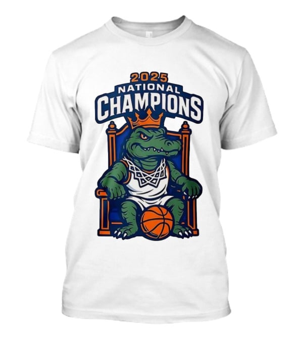 2025 Florida Gators Basketball Mascot National Champions T-Shirt