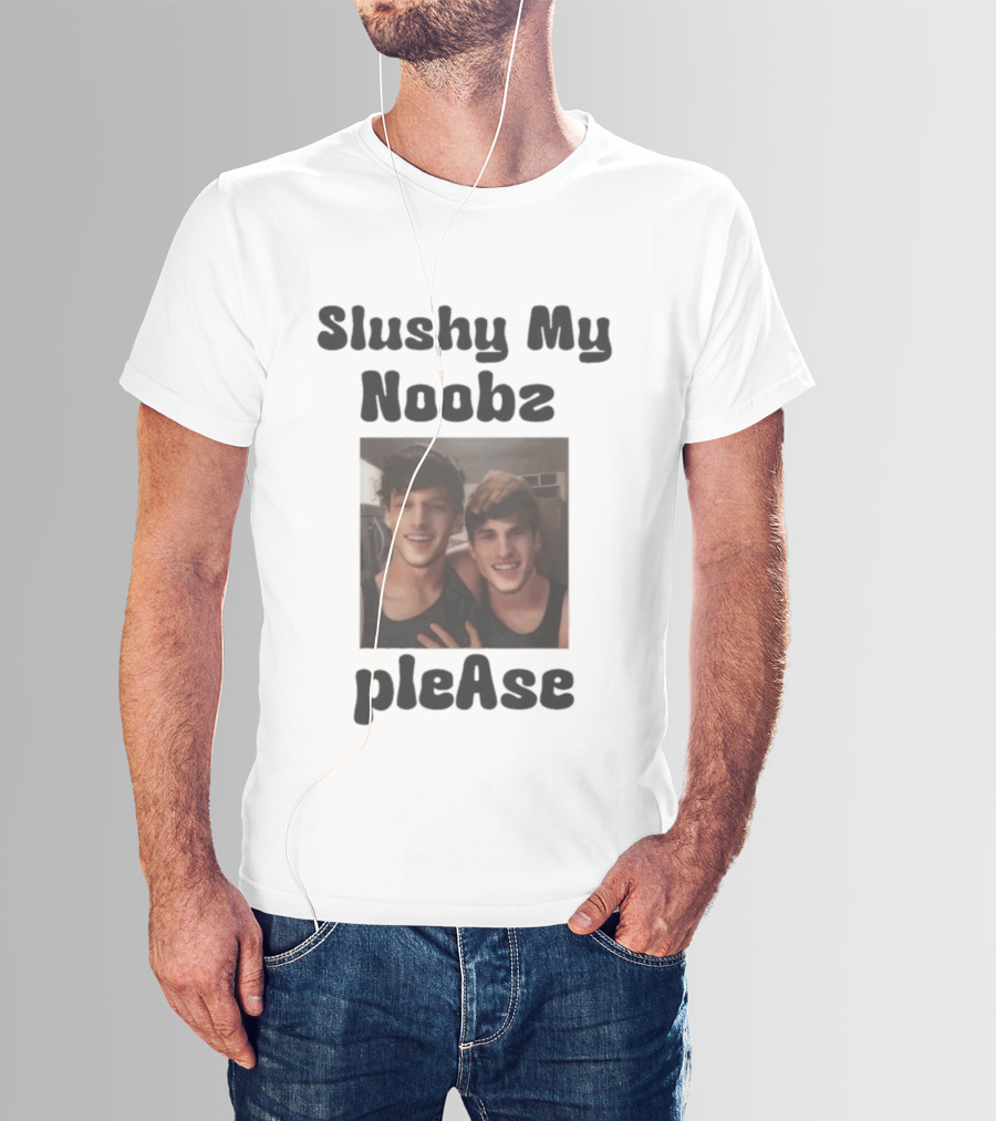 Slushy My Noobz Please Martin And Hamzah Comedy T-Shirt