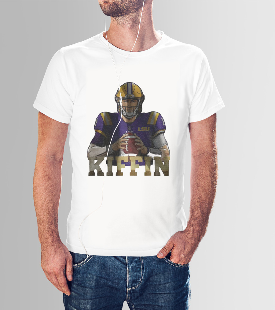 Kiffin Lane Kiffin NCAA LSU Football Captain T-Shirt