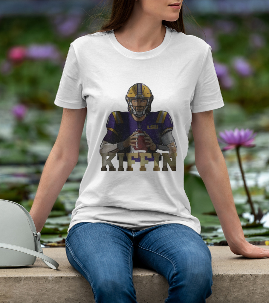 Kiffin Lane Kiffin NCAA LSU Football Captain T-Shirt