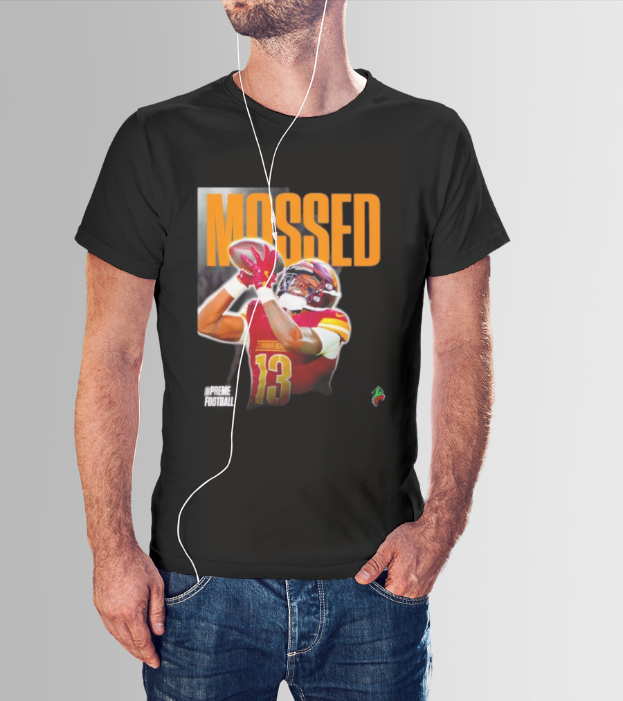 Commanders Treylon Burks 13 Mossed Catch Of The Year Football T-Shirt