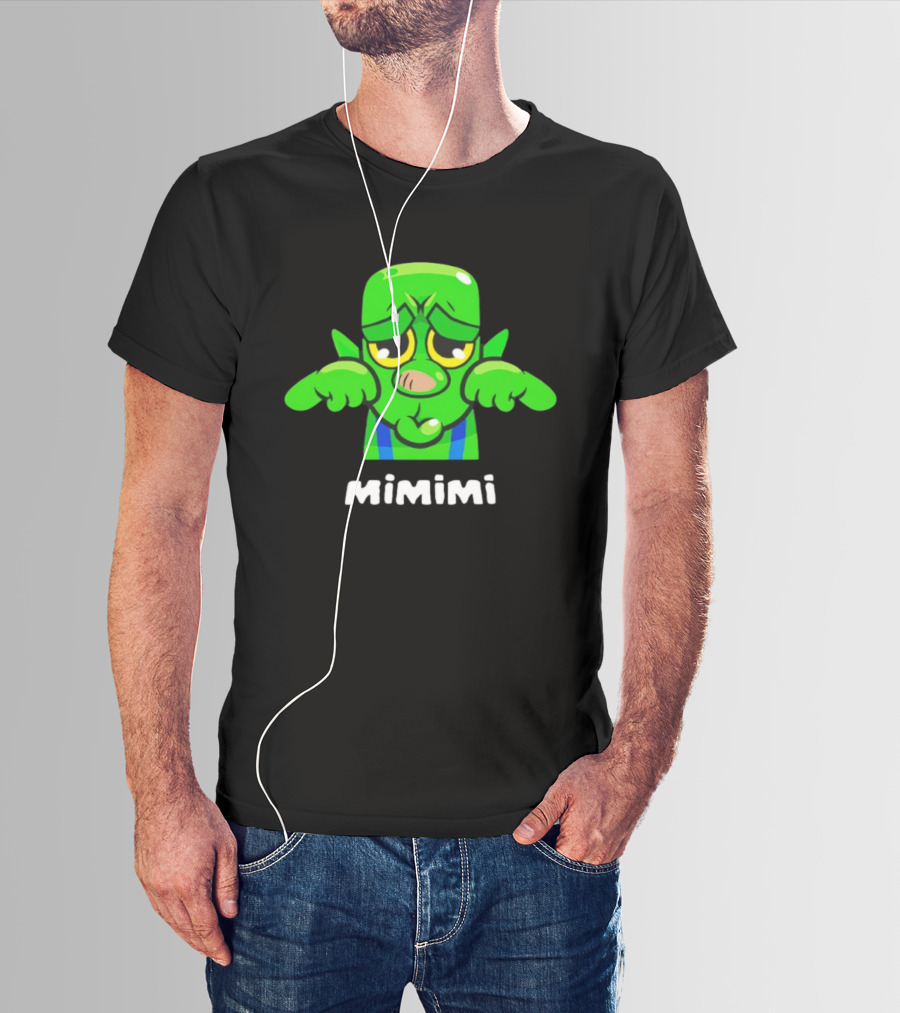 Clash Royale Mimimi Emote Sad Goblin Icon T-Shirt