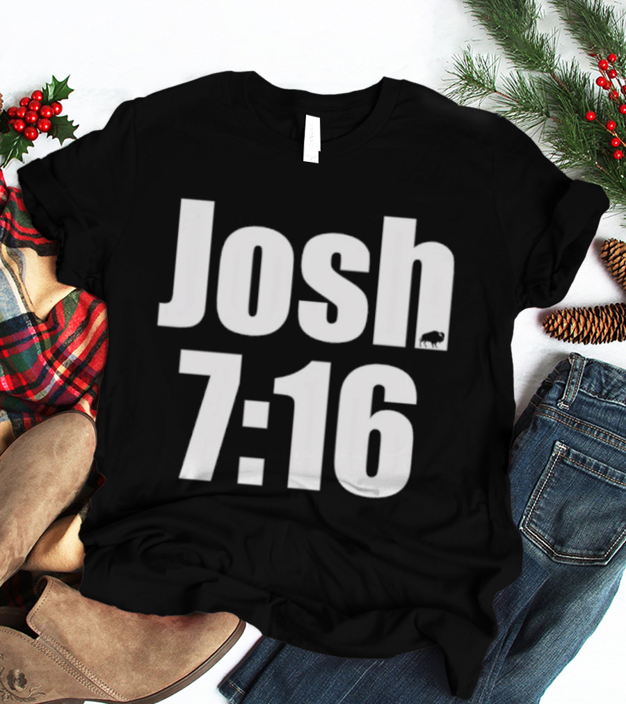Buffalo Bills Josh 716 Logo T-Shirt