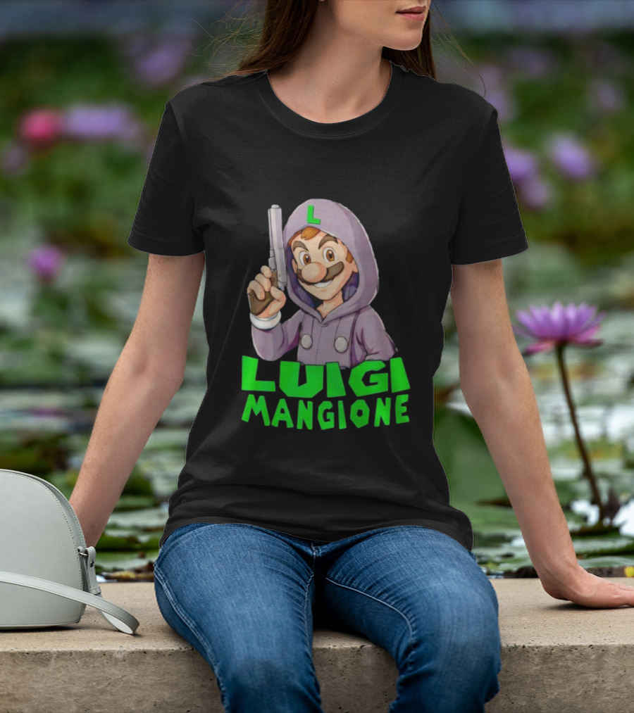 Luigi Mangione Nintendo Persona T-Shirt