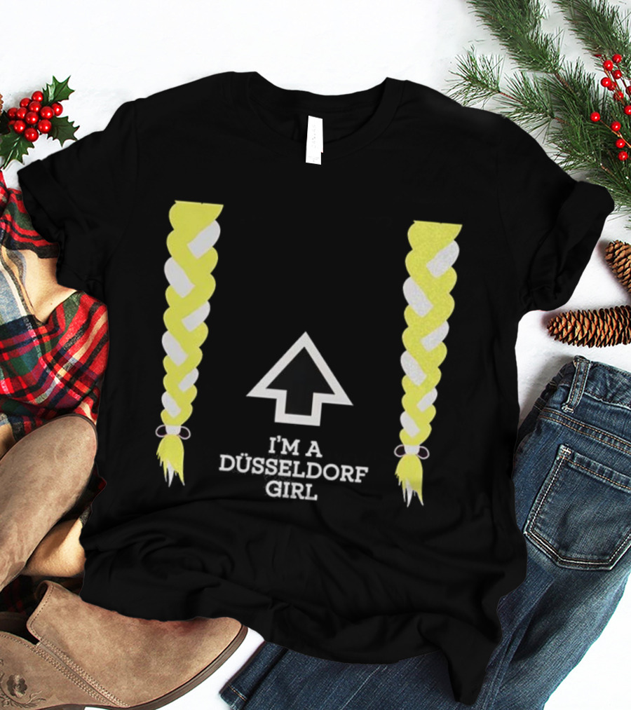 Nick Jonas Christmas Düsseldorf Girl Festive Braids T-Shirt