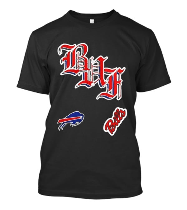 Buffalo Bills BAF Vintage Style Symbol And Script T-Shirt