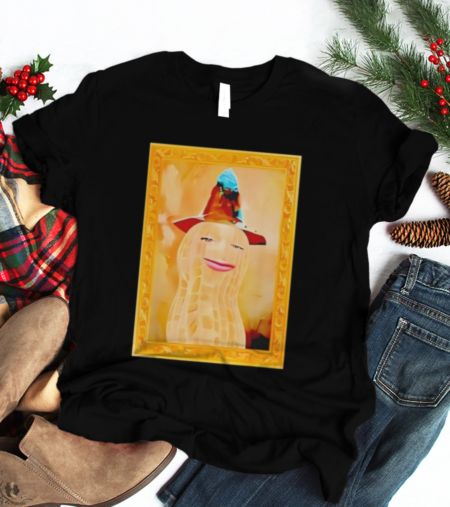 The Burnt Peanut Bungulator Witch Hat Portrait Renaissance T-Shirt