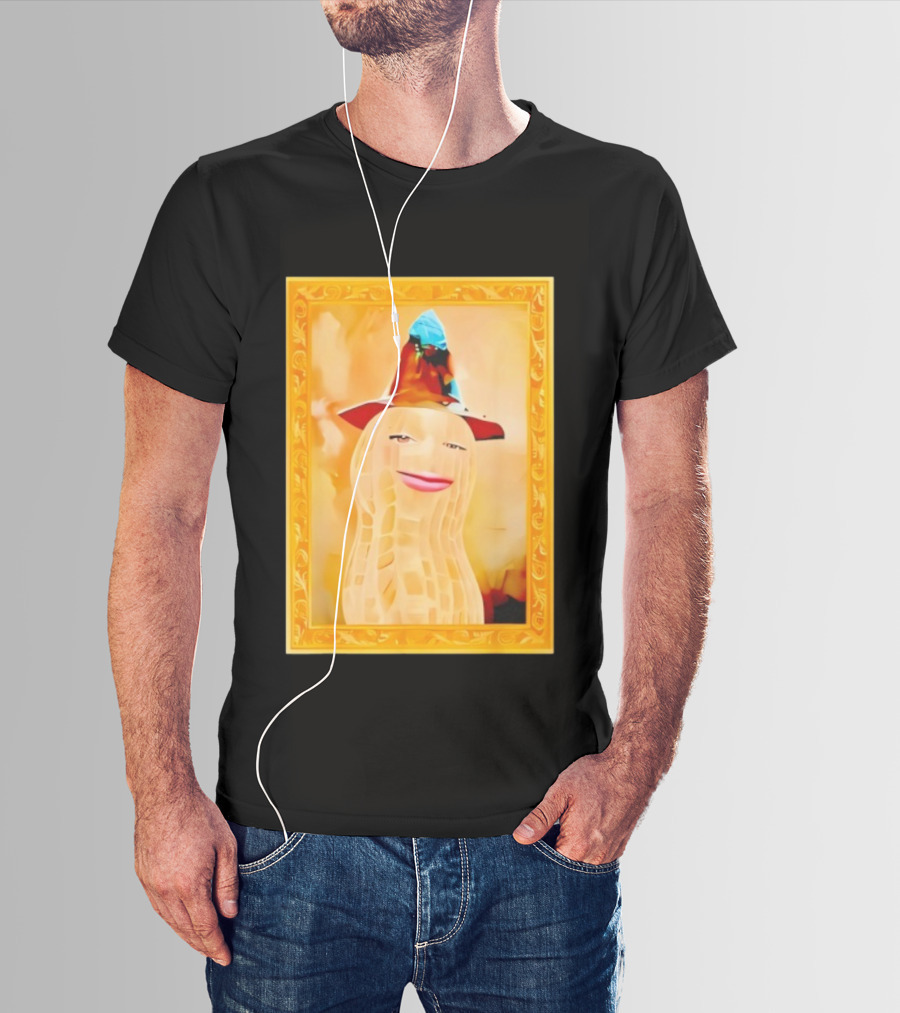 The Burnt Peanut Bungulator Witch Hat Portrait Renaissance T-Shirt