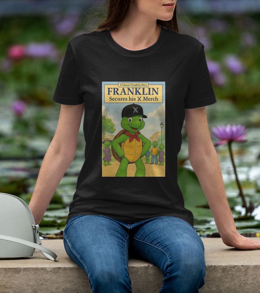 Franklin Secures His X Merch A Classic Franklin Story T-Shirt