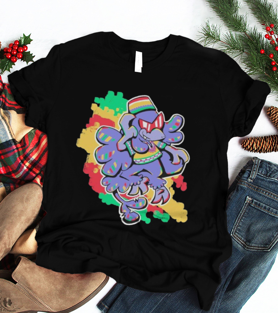 Games Done Quick Joyous Holiday Festive Bird T-Shirt