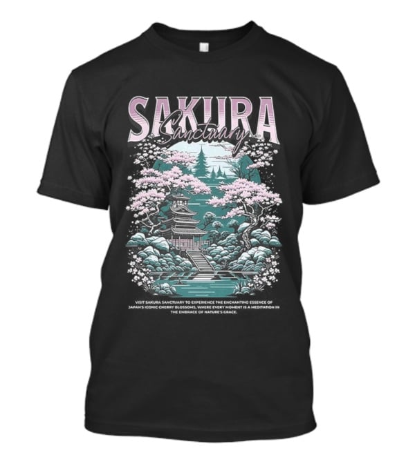 Visit Sakura Sanctuary Experience Nature's Beauty T-Shirt
