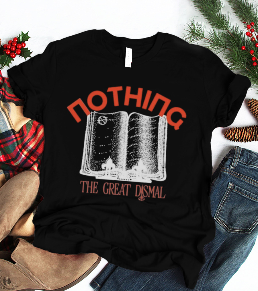 Nothing The Great Dismal Book Illustration T-Shirt