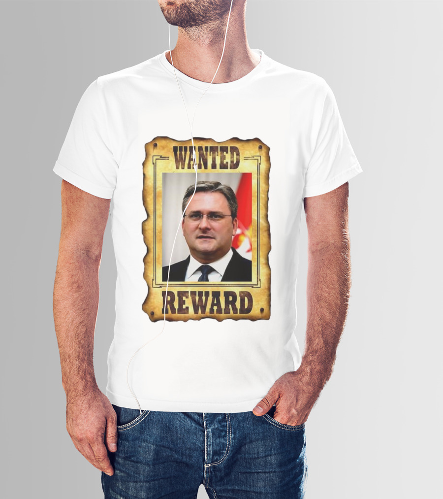Wanted Reward Nikola Selaković T-Shirt