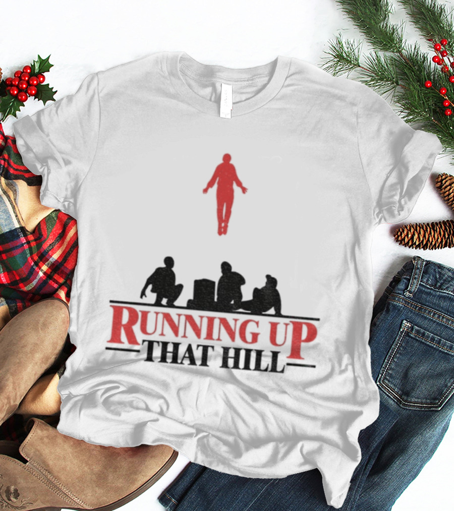 Running Up That Hill Max Mayfield Stranger Things Floating Silhouette T-Shirt
