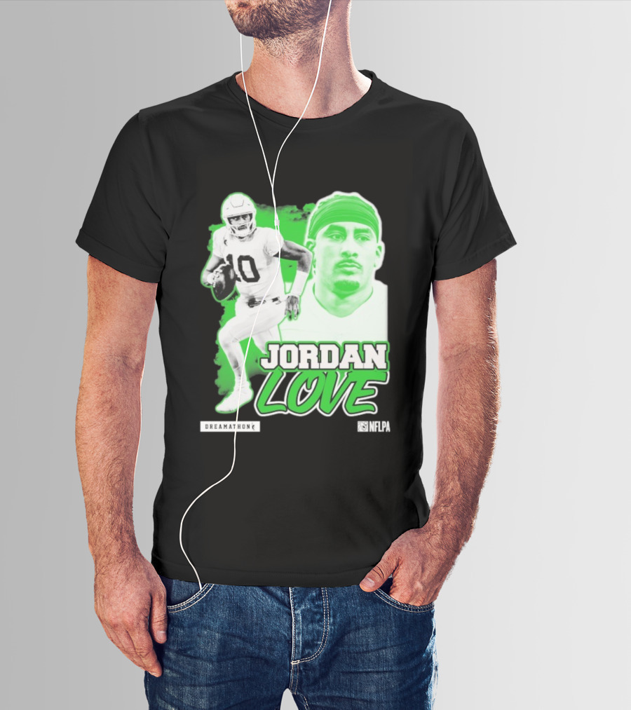 Jordan Love Green Bay Packers Dreamathon NFL Football T-Shirt