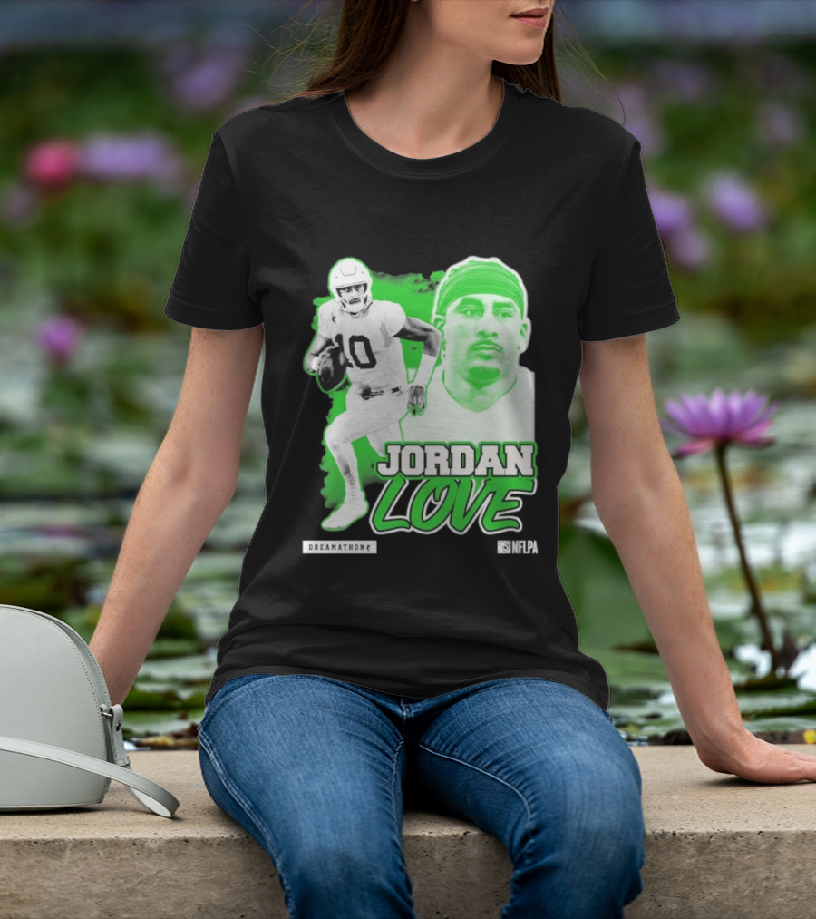 Jordan Love Green Bay Packers Dreamathon NFL Football T-Shirt