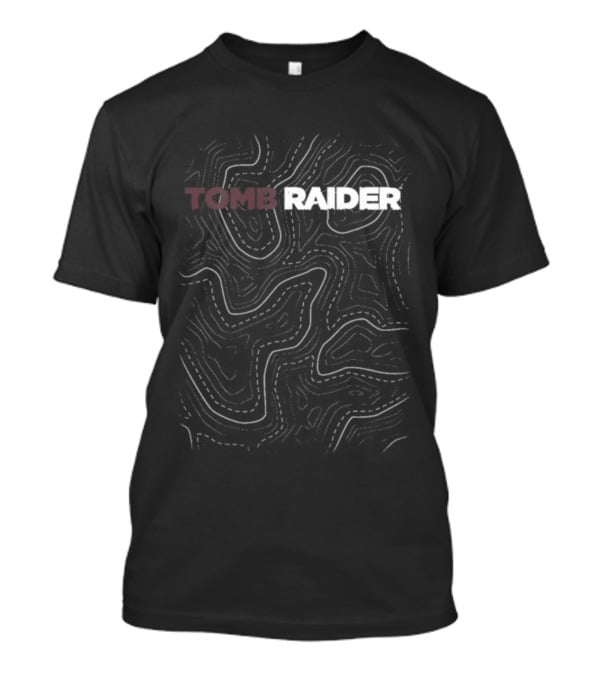 Tomb Raider Map Exploration Adventure T-Shirt