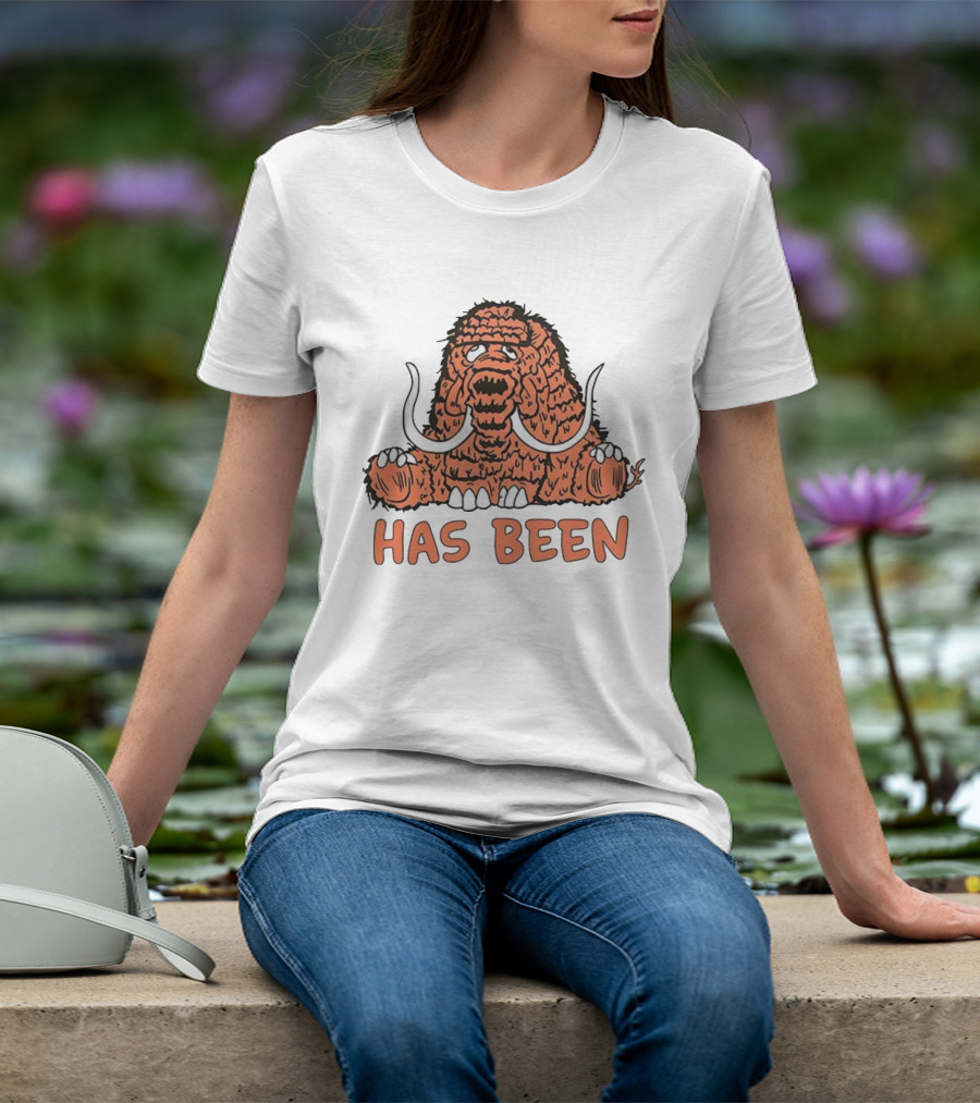 Has Been Never Was Blake Anderson Woolly Mammoth T-Shirt