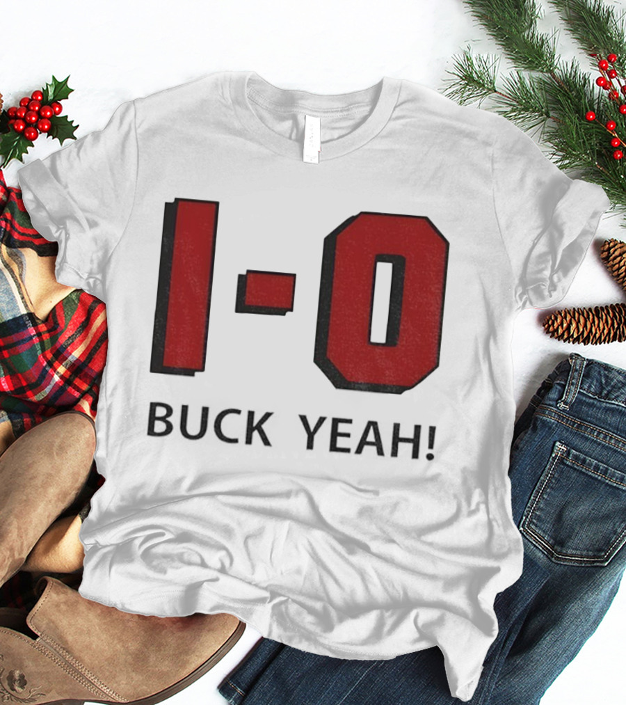 Ohio State Buckeyes I O Buck Yeah Football NFL 2025 T-Shirt