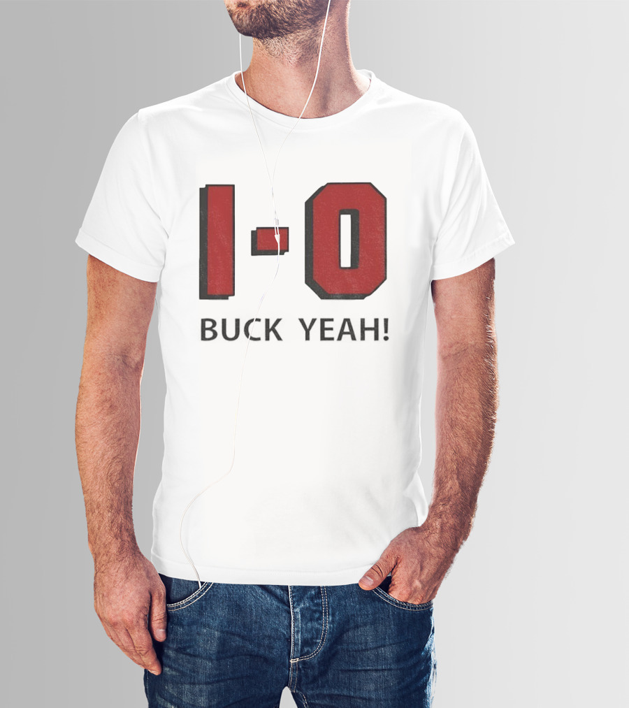 Ohio State Buckeyes I O Buck Yeah Football NFL 2025 T-Shirt