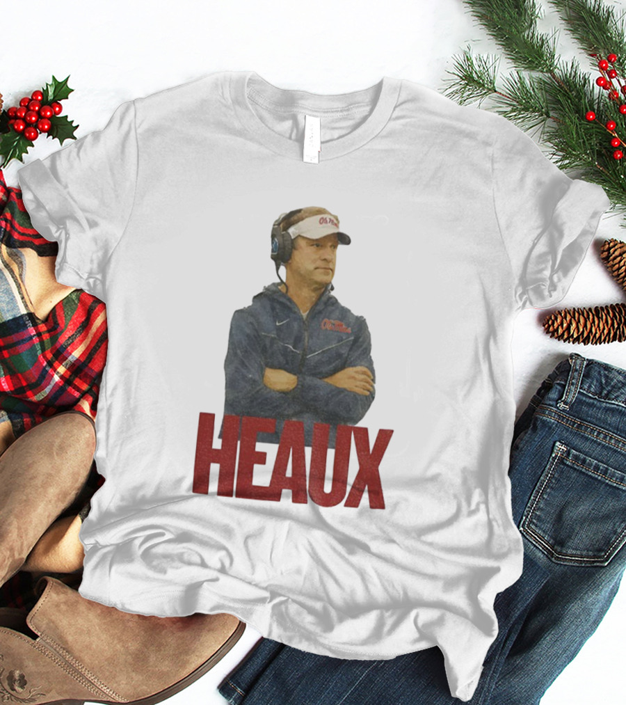 Ole Miss Rebels Lane Kiffin Heaux 2025 Football T-Shirt