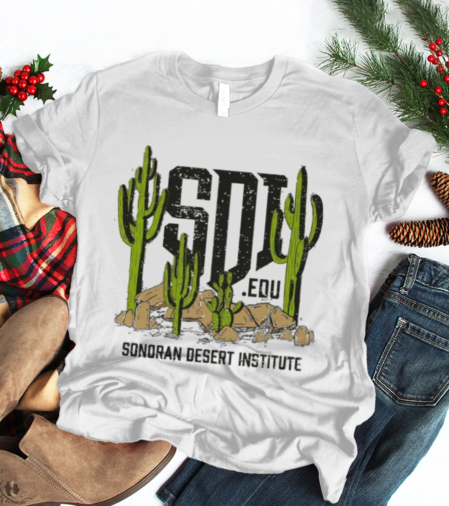 Tristar Trading SDI Sonoran Desert Institute Cactus T-Shirt