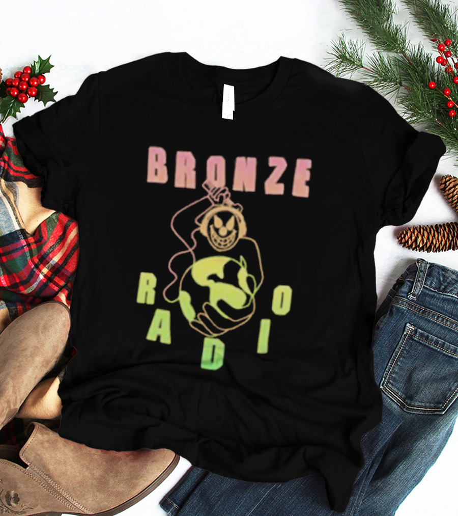 BRONZE Radio Earthhead Artwork T-Shirt