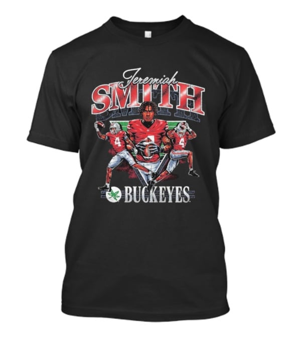Jeremiah Smith Buckeyes Football Ohio State #4 T-Shirt