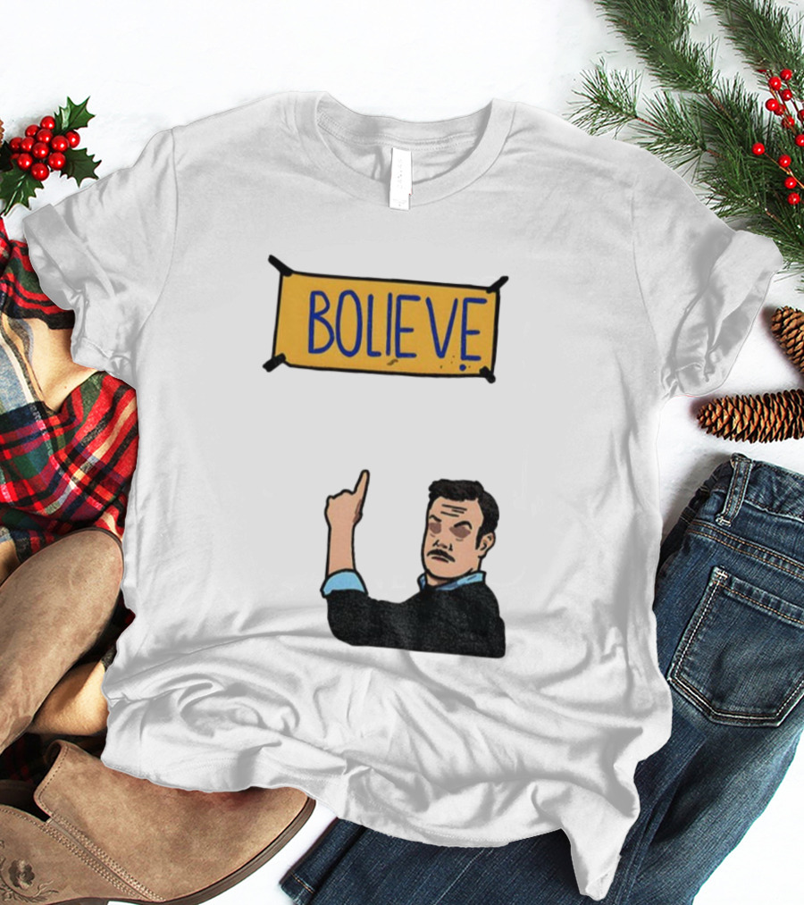 Bolieve Bo Nix Denver Broncos NFL Football Cartoon T-Shirt